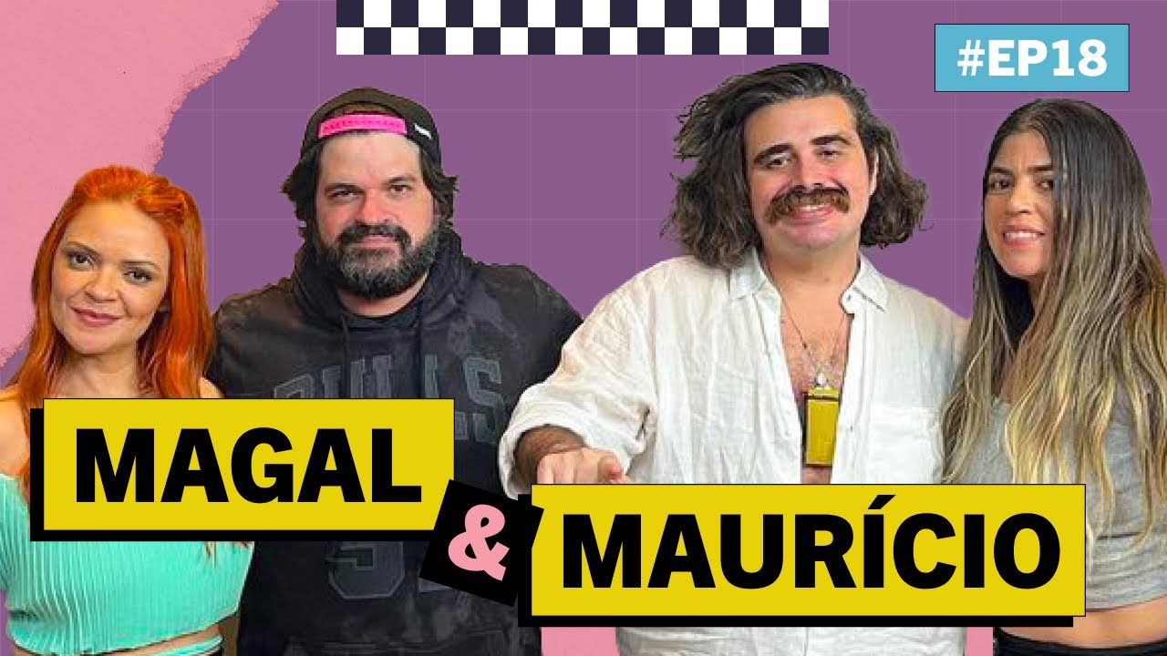 Humoristas Magal e Maurício levam hosts do Acompanhadas às gargalhadas -  Acompanhadas Podcast